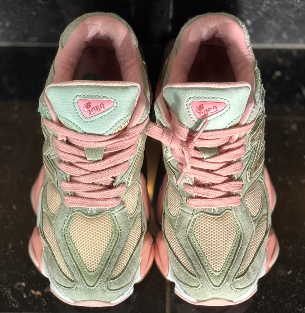 👟 New Balance 9060 – Neuves & Authentiques – Pointure 39,5 – Rose / Vert / Beig